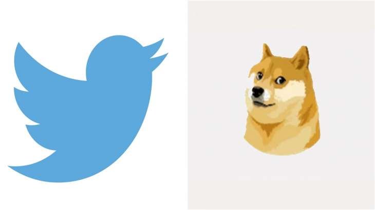 Elon Musk modified the Twitter logo, substituting the famed "Doge" caricature for the blue bird. 1 gggg 1680573215