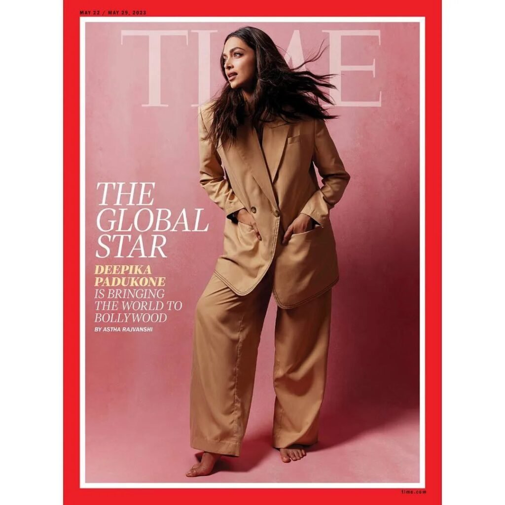 As a "global star," Deepika Padukone is featured on the cover of Time magazine. She claims that the political backlash has no effect on her. 2 345840305 575109014764372 4881121748331409009 n