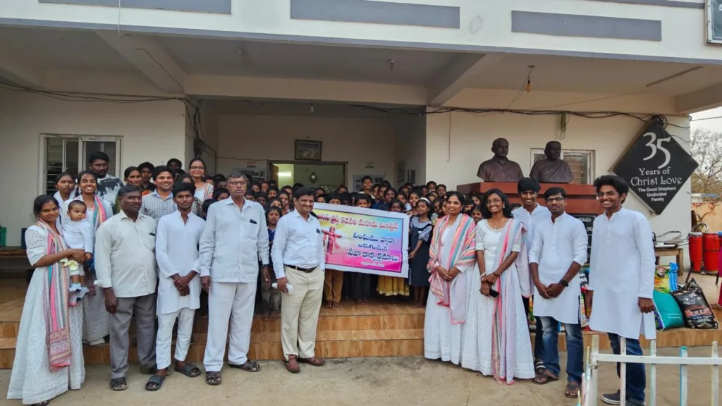 JCKMM Pastor. Ch. John and Rupa Donates 725 kgs of Rice to Orphanages on Good Friday 2 WhatsApp Image 2024 03 31 at 12.43.50 PM