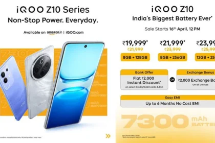 iQOO Launches Z10 5G and Z10x 5G