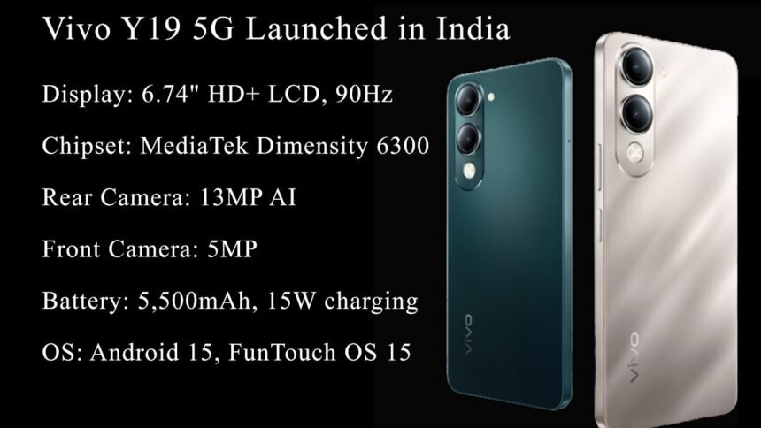 Vivo Y19 5G
