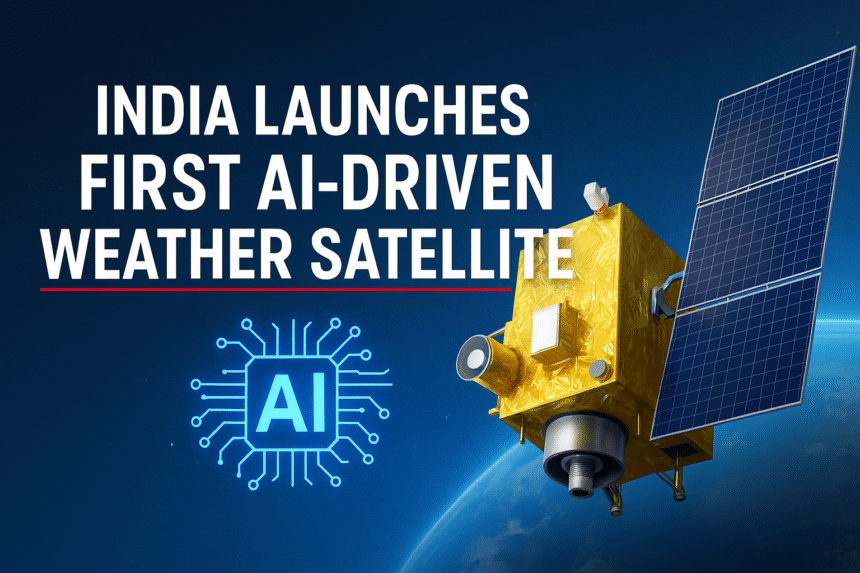 India’s First AI-Powered Weather Satellite Launched