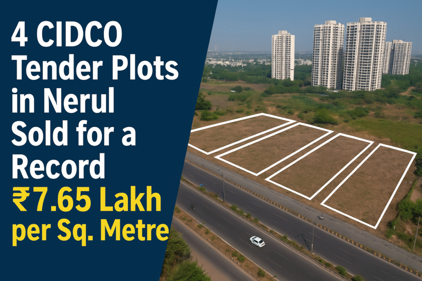 CIDCO Nerul Tender Plots in Nerul