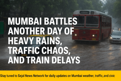 Mumbai rains, waterlogging, traffic jams, train delays, monsoon 2025, BMC updates, weather forecast Mumbai