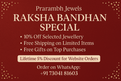 Prarambh Jewels Raksha Bandhan Offer