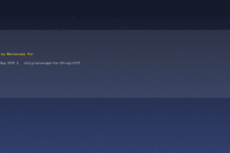 Daily Horoscope for 20 Sep 2025 — daily-horoscope-for-20-sep-2025