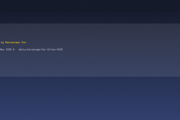 Daily Horoscope for 13 Nov 2025 — daily-horoscope-for-13-nov-2025