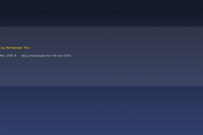 Daily Horoscope for 26 Nov 2025 — daily-horoscope-for-26-nov-2025