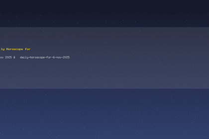 Daily Horoscope for 6 Nov 2025 — daily-horoscope-for-6-nov-2025