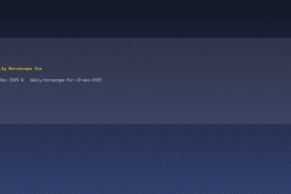 Daily Horoscope for 13 Dec 2025 — daily-horoscope-for-13-dec-2025