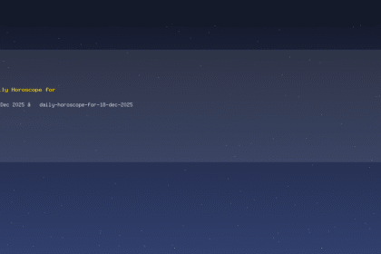 Daily Horoscope for 18 Dec 2025 — daily-horoscope-for-18-dec-2025