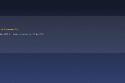 Daily Horoscope for 27 Dec 2025 — daily-horoscope-for-27-dec-2025
