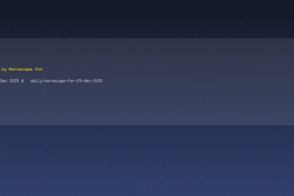 Daily Horoscope for 29 Dec 2025 — daily-horoscope-for-29-dec-2025
