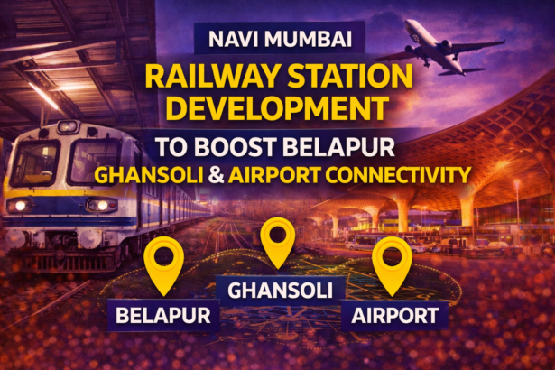 Another Railway Station Development in Navi Mumbai