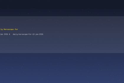 Daily Horoscope for 12 Jan 2026 — daily-horoscope-for-12-jan-2026