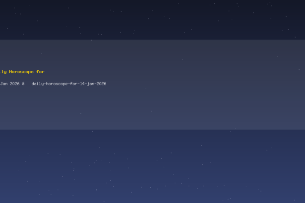 Daily Horoscope for 14 Jan 2026 — daily-horoscope-for-14-jan-2026