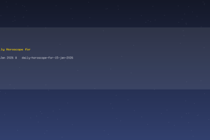 Daily Horoscope for 15 Jan 2026 — daily-horoscope-for-15-jan-2026