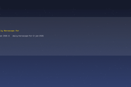 Daily Horoscope for 2 Jan 2026 — daily-horoscope-for-2-jan-2026