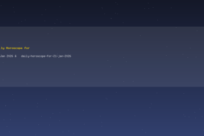 Daily Horoscope for 21 Jan 2026 — daily-horoscope-for-21-jan-2026