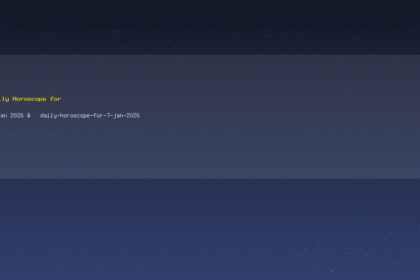 Daily Horoscope for 7 Jan 2026 — daily-horoscope-for-7-jan-2026