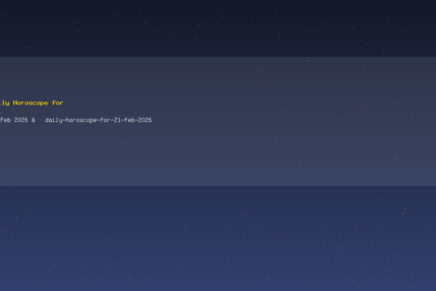 Daily Horoscope for 21 Feb 2026 — daily-horoscope-for-21-feb-2026