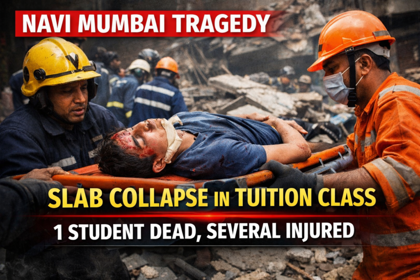 Slab Collapse Koparkhairane Tuition Class