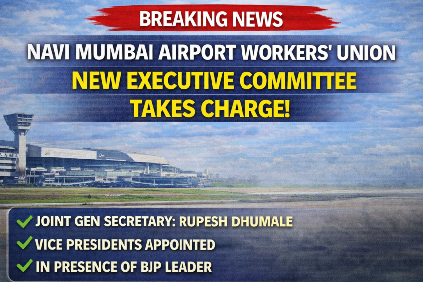 Navi Mumbai Airport workers
