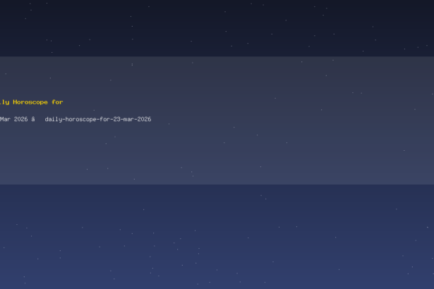 Daily Horoscope for 23 Mar 2026 — daily-horoscope-for-23-mar-2026