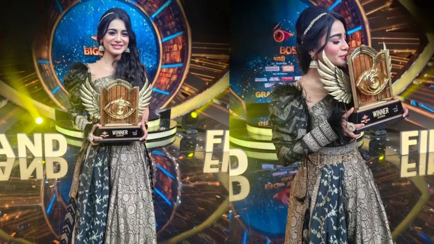 Tanvi Kolte Wins Bigg Boss Marathi Season 6