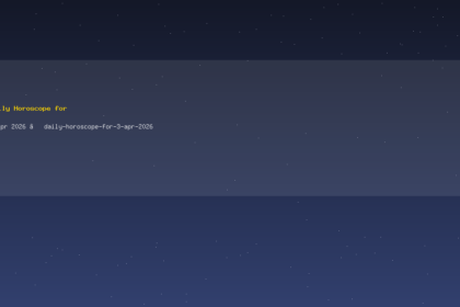 Daily Horoscope for 3 Apr 2026 — daily-horoscope-for-3-apr-2026