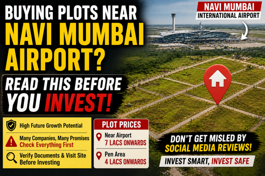 Buy Plots Near Navi Mumbai Airport