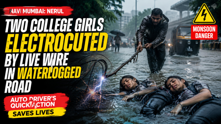 Two College Girls Electrocuted by Live Wire