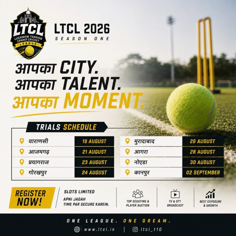 Lucknow Tennis Cricket League