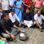Malad Water Crisis All-Party Protest at BMC Ward Meeting
