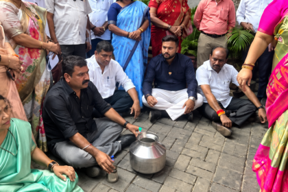Malad Water Crisis All-Party Protest at BMC Ward Meeting