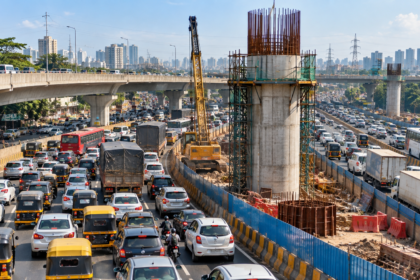 Mankhurd T-Junction Flyover Work
