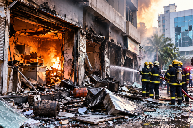 Navi Mumbai Sanpada Cylinder Blast
