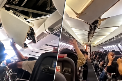 Sepehran Airlines Boeing 737 Ceiling Collapses During Emergency Landing in Iran