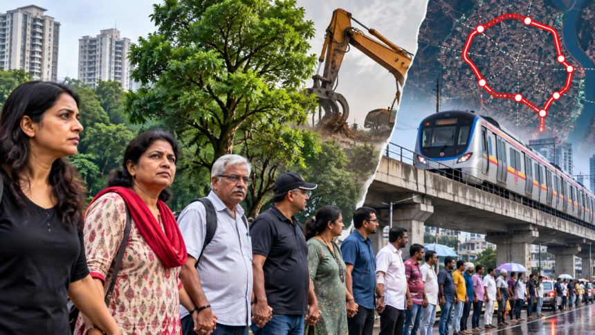 Thane Metro Row