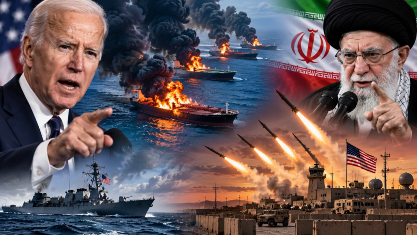 US Destroys Five Iranian Oil Tankers
