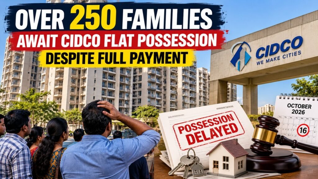 CIDCO flat possession