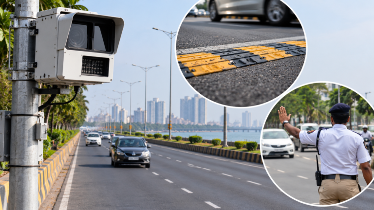 Navi Mumbai AI Speed Cameras Proposed on Palm Beach Road