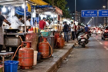 Navi Mumbai Night Food Stalls Raise Highway Safety Concerns